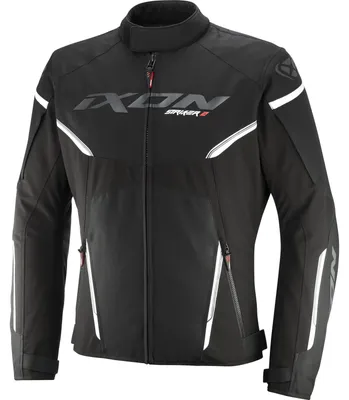 Image de Veste de moto Ixon Striker 2 Noir / Blanc S
