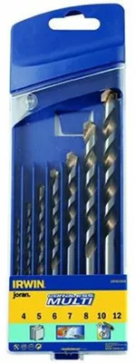 IRWIN Universalbohrersatz Cordless Multi 7-teilig 4-12 mm