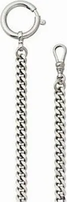 Produktbild von Regent P-50 Taschenuhrenkette edelstahl neu ca. 30cm Länge