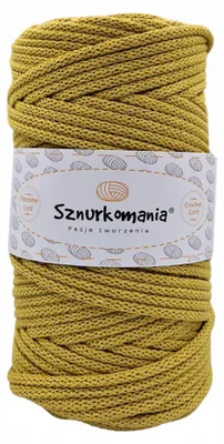Produktbild von Sznurkomania Baumwollkordel Makrame 5mm 100m Kiwi