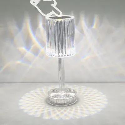 Image de XVZ Lampe de table LED en cristal, à intensité variable et àtactile