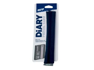 Immagine prodotto di Astuccio per notebook con elastico, blu navy 20x45cm