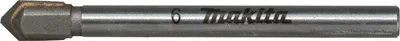 Image de Makita Mèche à verre, 6 x 58 mm Verre - 6 x 58 mm