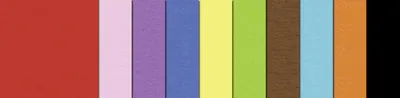 Produktbild von Tonpapier-Faltblätter 130g/qm Normalfarben 10x10cm VE=100 Blatt 10 Farben sortiert
