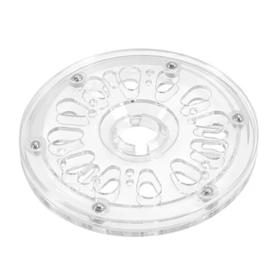 Produktbild von Drehteller mit Kugellager "Lazy Susan" aus Kunststoff transparent Durchmesser 140mm