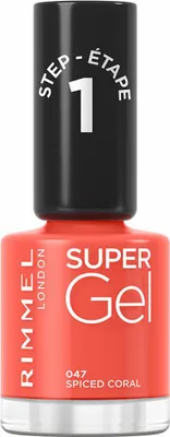 Produktbild von Rimmel Super Gel Nagellak – 047 Spiced Coral