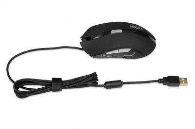 Produktbild von iBox Aurora A-1 Maus rechts USB Typ-A Optisch 2400 DPI