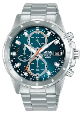 Produktbild von Lorus Herrenuhr Rz603Ax9 Solar Chronograph 100m Wasserdicht Tachymeter Datum