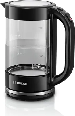 Obrázek produktu pro Rychlovarná konvice Bosch twk70b03 1,7 l 2400 w černá, transparentní