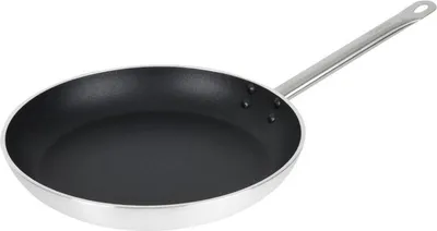 Zdjęcie produktu dla Patelnia indukcyjna Vogue z powłoką teflonową i aluminium, nieprzywierająca, 360 mm
