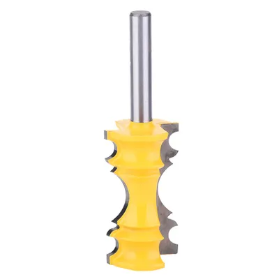 Obrázok produktu pre Elaborate Chair Rail Molding Router Bit, Elaborate Chair Rail Milling Cutter, Woodworking Milling Cutter, Router Bit, 8mm Shank Router Bit