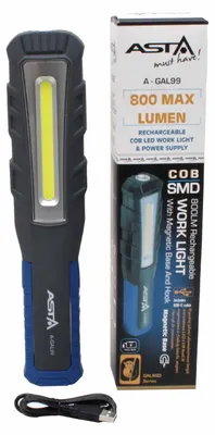 Immagine prodotto di Luce LED COB, magnetica ricaricabile, lampada per officina, casa, 800 lm Asta