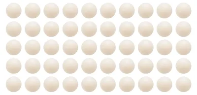 50 Nylonkugeln 8 mm, Kunststoff, korrosionsbeständig, vielseitig