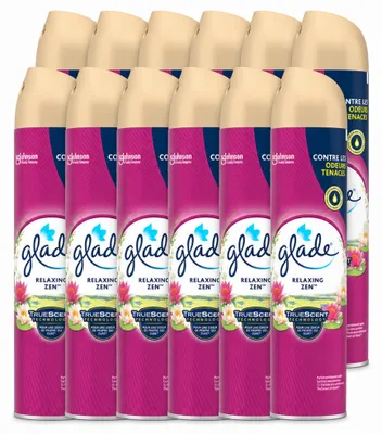 Obrázek produktu pro 12 kusů osvěžovače vzduchu Glade Relaxing Zen - 300 ml - výhodná balení