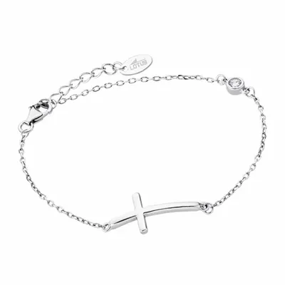 Image de Lotus Silver Zirconia Bracelet Argent 925 LP1918-2/1 Croix Femme JLP1918-2-1