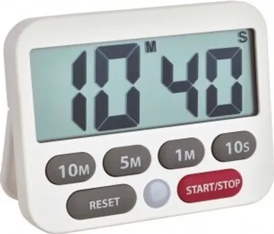 Produktbild von TFA 38.2038.02 Timer Bianco digitale