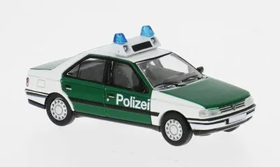 Produktbild von Brekina PCX871684 - 1/87 Peugeot 405, 1987, Polizei Saarland -