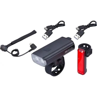 Obrázek produktu pro Světla BBB BLS-175 StrikeCombo sada přední 1600 lm zadní 20 lm akumulátory 5200 a 300 mAh
