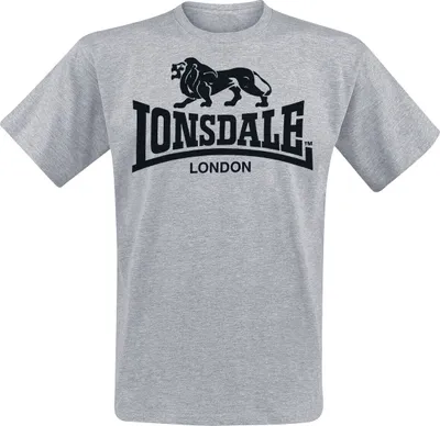 Immagine prodotto di Maglietta uomo regular fit LOGO Marl Grey XXL Lonsdale