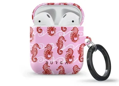 Image de Étui de protection rigide pour Apple AirPods 1 / 2 - Corail