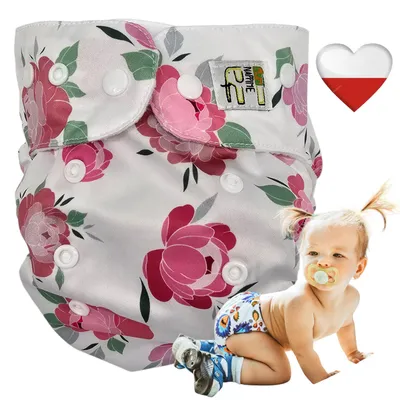 Produktbild von Wiederverwendbare Bambus-Pfingstrosen-Taschen-NappiMe
