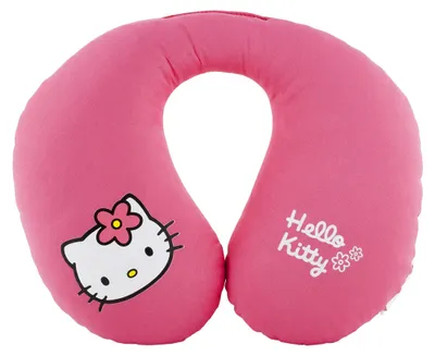 Image de HELLO KITTY : Coussin cervical pour enfants, modèle KIT1033, en polyester