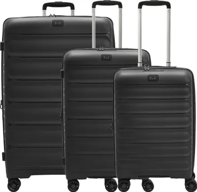 Produktbild von D&N Travel Line 4700+ - Trolley-Set 3tlg. (schwarz)