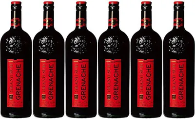 Produktbild von Grand Sud Grenache Rouge lieblicher fruchtig Rotwein 1000ml 6er Pack