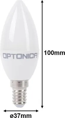 Produktbild von Ampulle LED E14 3.7W 220V C37 180° - Blanc Froid 6000K - 8000K