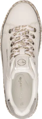 Produktbild von Tamaris Damen Sneaker Plateausohle Metallic Effekte Court 1-23751-44, Größe:38 EU, Farbe:Mehrfarbig