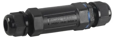 Wasserdichter Direktverbinder PA66, 16 A, für Kabel Ø 6-11 mm