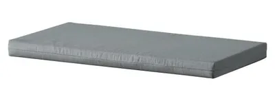 Image de Coussin pour banc "Gustavo" - Gris - L 60 x H 7 x P 32 cm