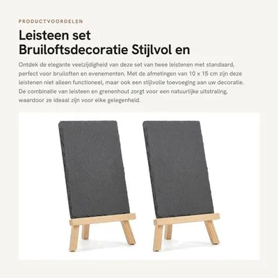 Immagine prodotto di Splendido set per cerimonia nuziale in plastica bianca