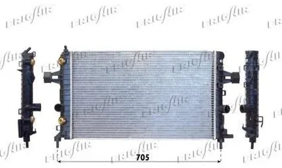 Produktbild von FRIGAIR 0107.3115 Kühler Wasserkühler Motorkühler für OPEL ZAFIRA B (A05) Astra H Caravan (A04) Astra H Schrägheck (A04) ZAFIRA TOURER C (P12)