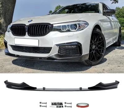 Produktbild von Frontspoiler Sport-Performance Carbon Hochglanz passt für BMW 5er G30 G31 M-Paket +ABE*
