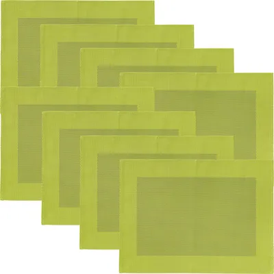 Produktbild von Erwin Müller Tischset Lissabon" 8er-Pack apfelgrün 33x45 cm"