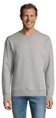Produktbild von SOLS - "Sully" Sweatshirt für Herren LT1566 (S) (Grau meliert)