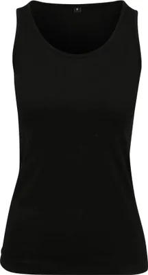 Image de Build Your Brand - Haut sans manches « Merch » pour femmes LT2201 (L) (noir)