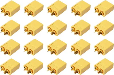 Produktbild von Reely 1399717 Akku Stecker XT60 vergoldet 20 St.