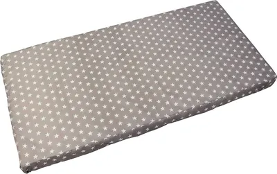 Produktbild von Best For Kids Babymatratze 60x120 70x140 Bezug 100% kuschelweiche Baumwolle (Taupe) 60x120