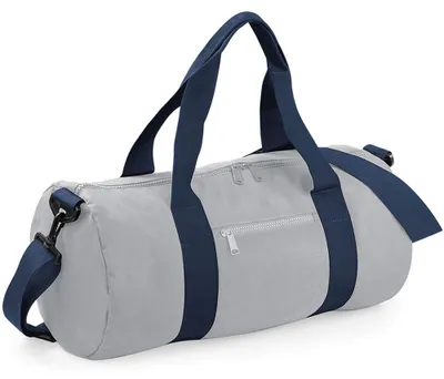 Immagine prodotto di Borsa da viaggio Bagbase, 20 litri FK183 (taglia unica) (grigio chiaro/blu navy)