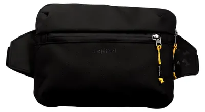 Produktbild von Hipbag Hüfttasche Black mit 3 Fächer Verstellbarer Gurt Bauchtasche Schwarz