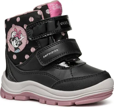 Produktbild von Geox Mädchen Stiefeletten B463WC 0BCMN C9289 Farbe: Schwarz Größe: 25