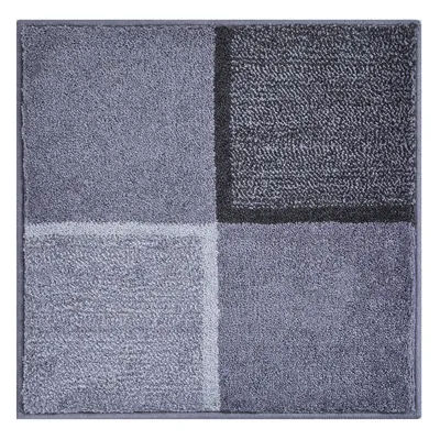 Produktbild von Grund Badteppich DIVISO - 100% Polyacryl SUPERSOFT, Farbe:Grau, Größe:60x60 cm