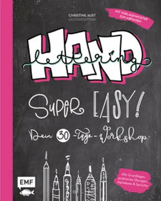 Produktbild von Handlettering - Super easy! Dein 30-Tage-Workshop
