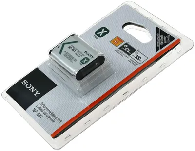 Produktbild von Sony Lithium-Ionen-Akku NP-BX1 für diverse Sony Digitalkameras 3,6V 1240mAh