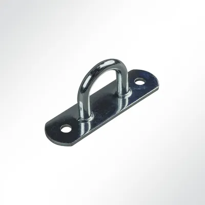 Produktbild von Lysel® Bügelkrampe, (BxHxL) 20x55x71mm in grau (1 Stück)