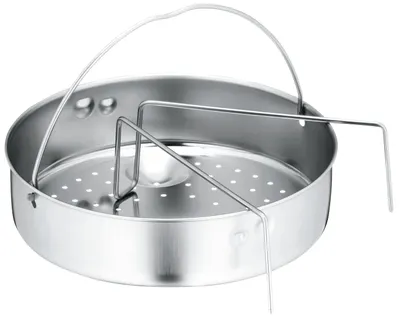 Produktbild von WMF Perfect 07.8942.6030, Dampfeinsatz, Edelstahl, Edelstahl, 220 mm, 220 mm, 205 mm