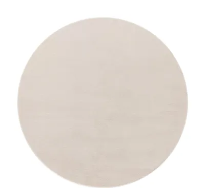 Produktbild von Teppich Wohnzimmer Kunstfell Plüsch Hochflor Shaggy Weich Verschied. Farben Grösse 120 cm Rund