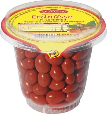 Produktbild von Dovgan Erdnüsse in Karamell 180g
